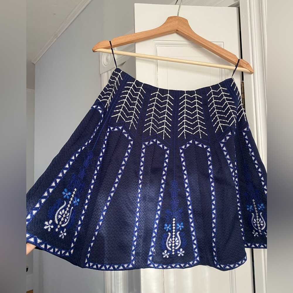 Vintage navy skirt